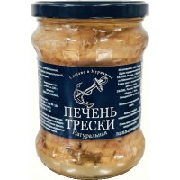 Печень трески натуральная 500 г