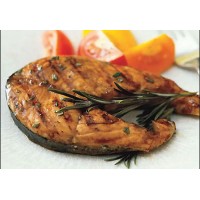 Стейки из лосося в апельсиновой глазури