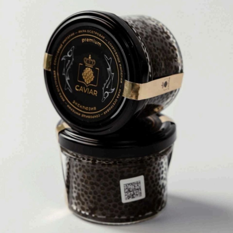 Икра черная русского осетра «Сокровище Империи»