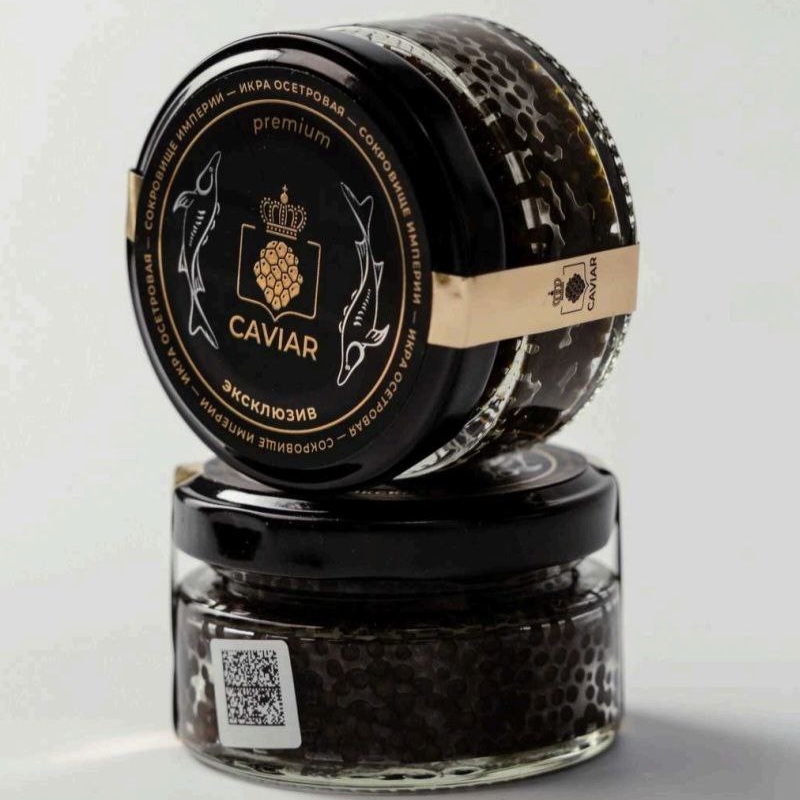 Икра черная русского осетра «Сокровище Империи»